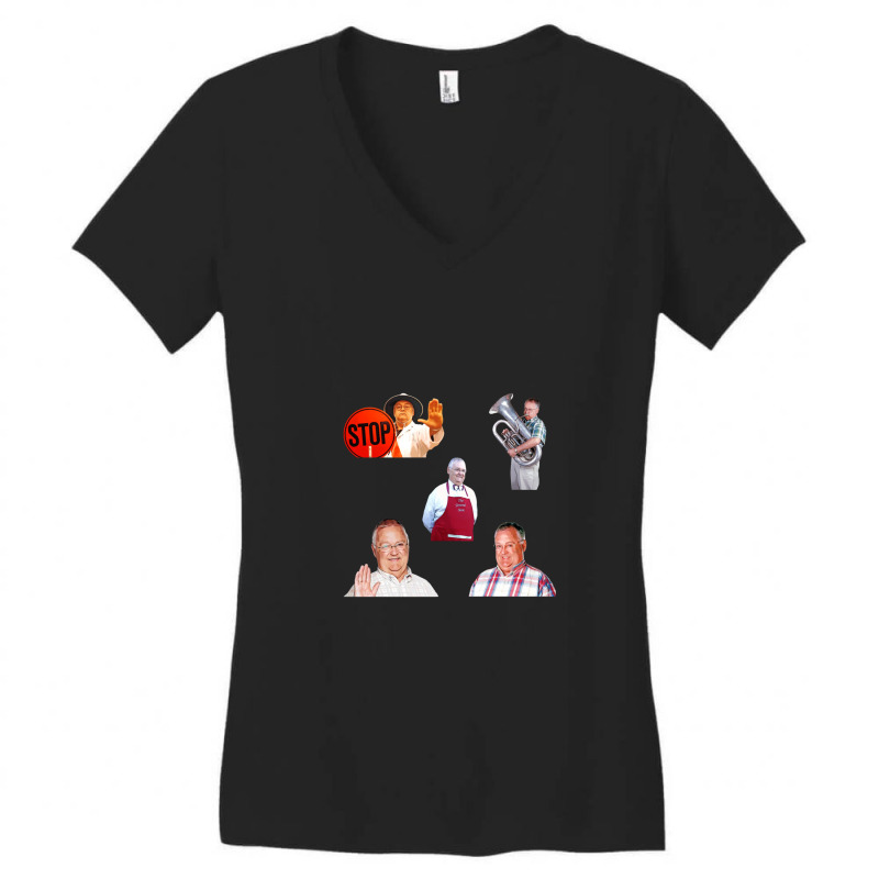 Harold Bishop Ian Smith Neighbours Tv Show Women's V-Neck T-Shirt by LouisPlumley | Artistshot