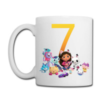 Gabby Dollhouse 7th Birthday Boy And Girl Costom Number Coffee Mug | Artistshot