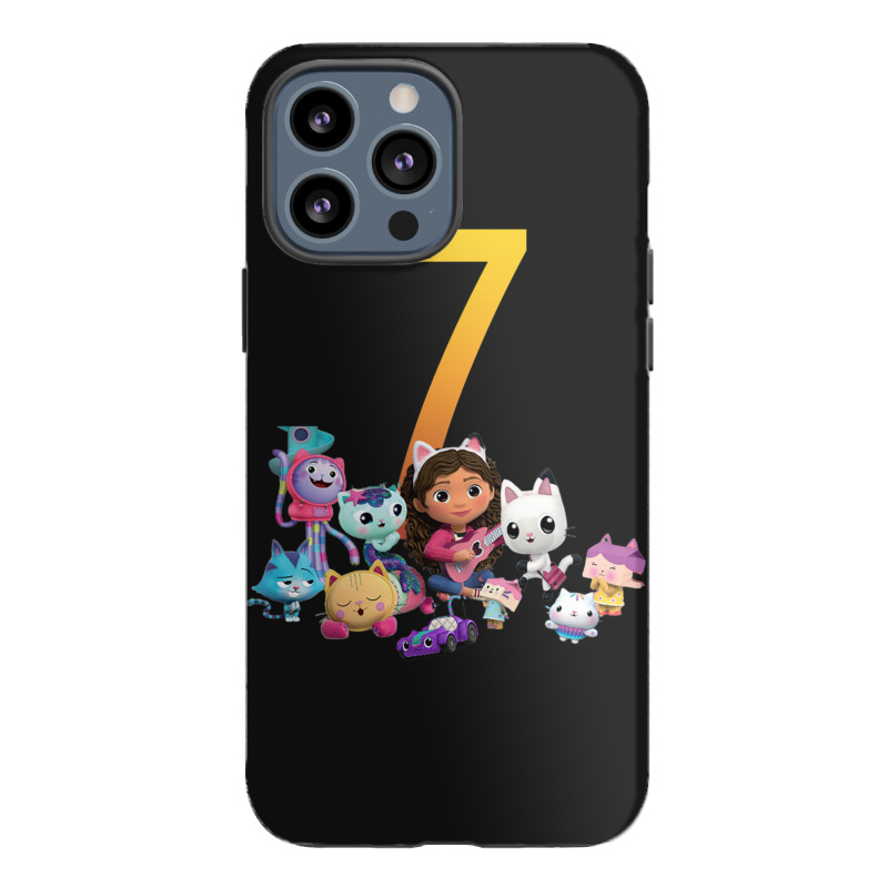 Gabby Dollhouse 7th Birthday Boy And Girl Costom Number Iphone 13 Pro Max Case | Artistshot