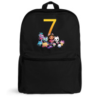 Gabby Dollhouse 7th Birthday Boy And Girl Costom Number Backpack | Artistshot