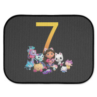 Gabby Dollhouse 7th Birthday Boy And Girl Costom Number Rear Car Mat | Artistshot