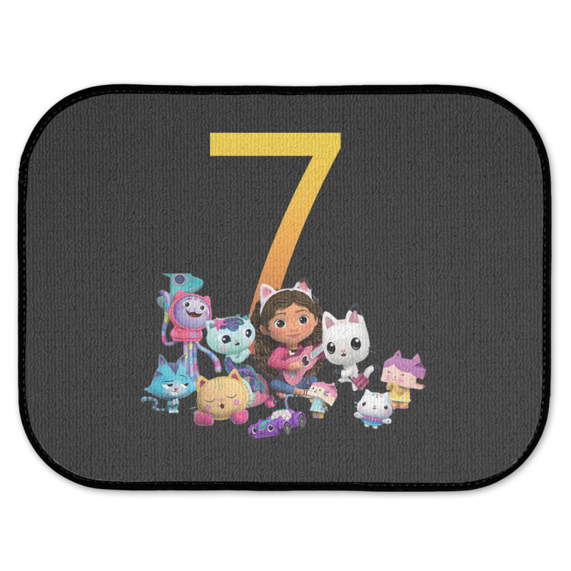 Gabby Dollhouse 7th Birthday Boy And Girl Costom Number Rear Car Mat | Artistshot