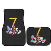 Gabby Dollhouse 7th Birthday Boy And Girl Costom Number Full Set Car Mats | Artistshot