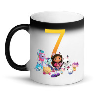 Gabby Dollhouse 7th Birthday Boy And Girl Costom Number Magic Mug | Artistshot