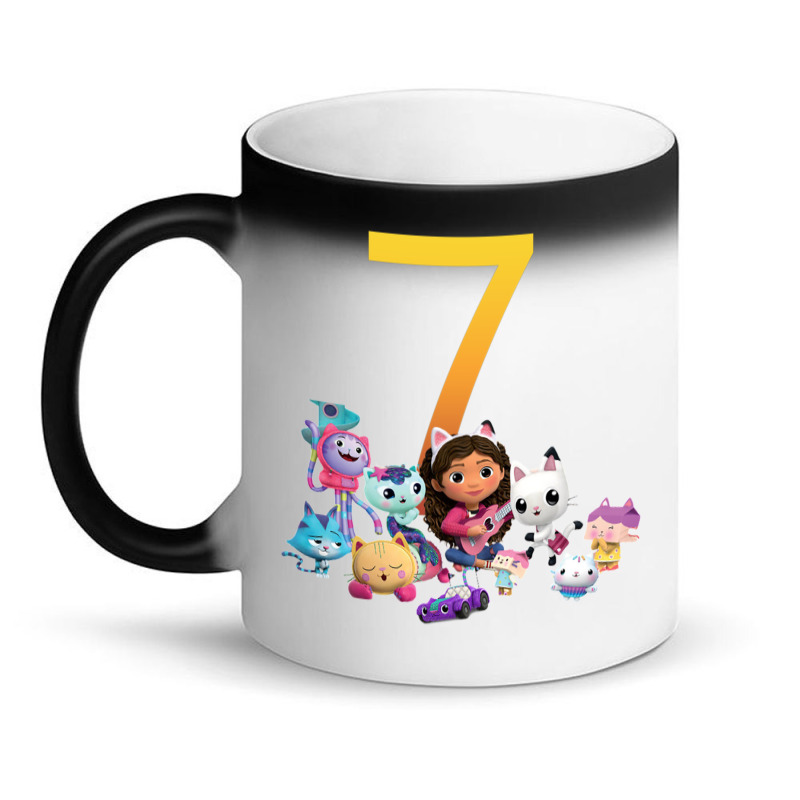 Gabby Dollhouse 7th Birthday Boy And Girl Costom Number Magic Mug | Artistshot