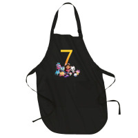 Gabby Dollhouse 7th Birthday Boy And Girl Costom Number Full-length Apron | Artistshot