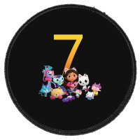 Gabby Dollhouse 7th Birthday Boy And Girl Costom Number Round Patch | Artistshot