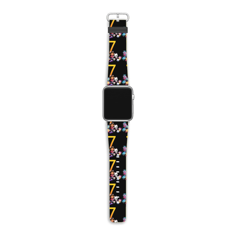 Gabby Dollhouse 7th Birthday Boy And Girl Costom Number Apple Watch Band | Artistshot