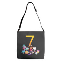 Gabby Dollhouse 7th Birthday Boy And Girl Costom Number Adjustable Strap Totes | Artistshot