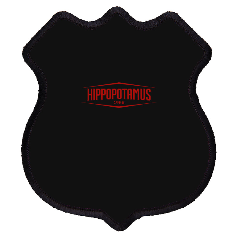 Hippopotamus Resto 1 Shield Patch | Artistshot