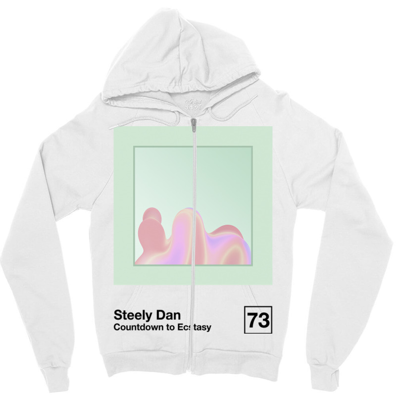 Countdown To Ecstasy Minimalist Style Graphic Artwork Design Zipper Hoodie | Artistshot