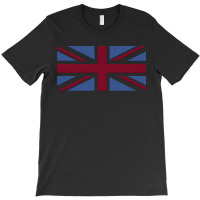 Denim Style Union Flag Uk Britain British T-shirt | Artistshot