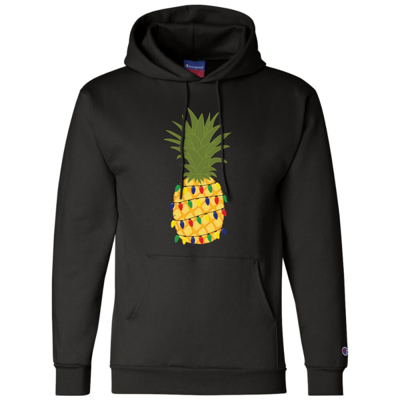 Christmas Pineapple Champion Hoodie | Artistshot