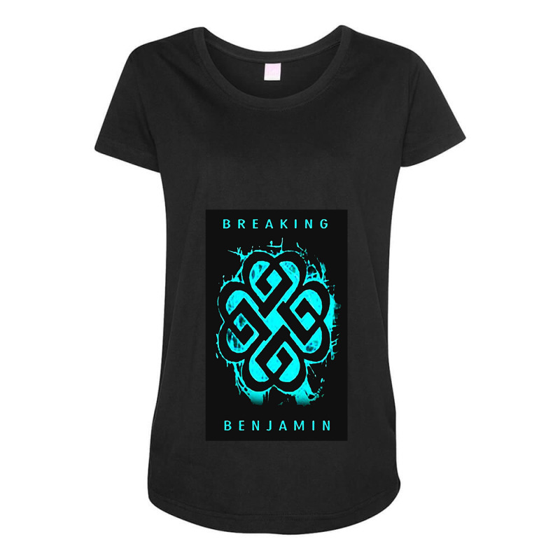 Breaking Benjamin  (1) Maternity Scoop Neck T-shirt by KARENBEARDEN | Artistshot