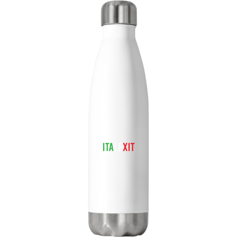 Italexit Matteo Salvini Premier Support Stainless Steel Water Bottle | Artistshot