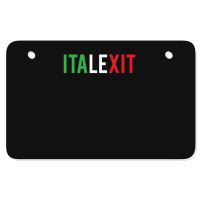 Italexit Matteo Salvini Premier Support Atv License Plate | Artistshot