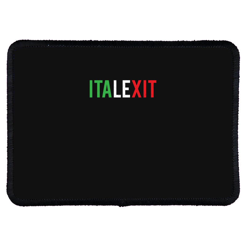 Italexit Matteo Salvini Premier Support Rectangle Patch | Artistshot