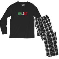 Italexit Matteo Salvini Premier Support Men's Long Sleeve Pajama Set | Artistshot