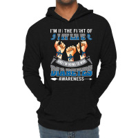 Diabetes Awareness In The Fight Of My Life I'm Going To Win Lightweight Hoodie | Artistshot