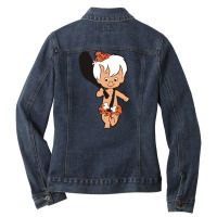 Bamm Bamm Ladies Denim Jacket | Artistshot