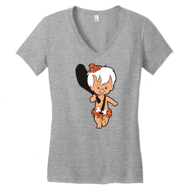 Bamm Bamm Women's V-Neck T-Shirt by zackky | Artistshot