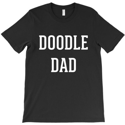 Mens Doodle Dad Funny Cute Dog Tshirt T-shirt Designed By Diki Hidayat