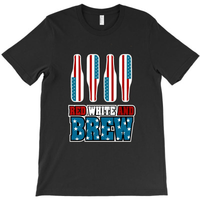 Red White And Brew T-shirt Designed By Diki Hidayat