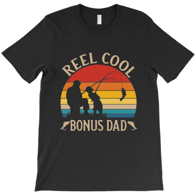 Reel Cool Bonus Dad T-shirt Designed By Diki Hidayat
