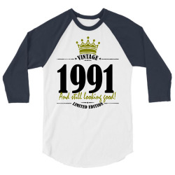 vintage 1991 and still looking good 3/4 Sleeve Shirt | Artistshot