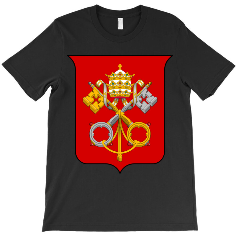 Coat Of Arms Holy See T-shirt | Artistshot