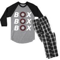 Box Off Race Men's 3/4 Sleeve Pajama Set | Artistshot