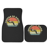 Yj6j Vintage Shofar So Good Rosh Hashanah Jewish Day Full Set Car Mats | Artistshot