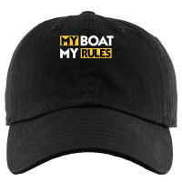 My Boat My Rules Sailboat Sail Boating Captain Sailing Yacht Kids Cap | Artistshot