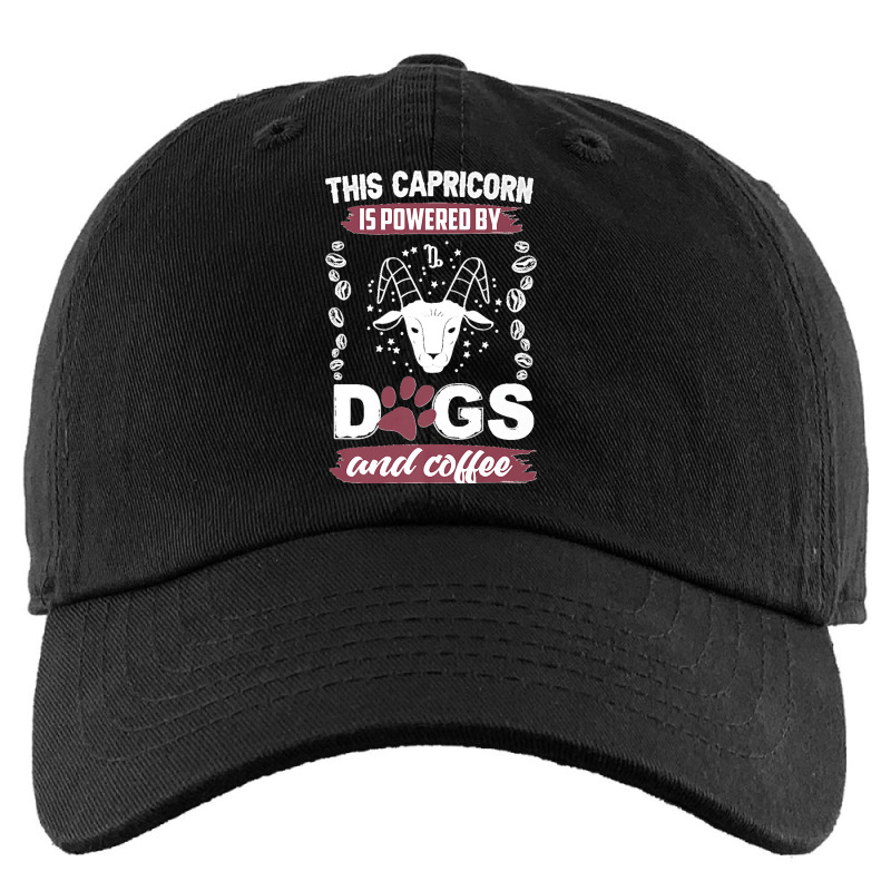 Capricorn Dog Lover Coffee Lover Horoscope Zodiac Sign Premium Kids Cap | Artistshot