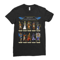 Egyptian Gods Ancient Mythology Pharaoh Anubis Thoth Horus Ladies Fitted T-shirt | Artistshot