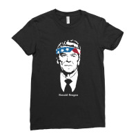 Ronald Reagan For President Ladies Fitted T-shirt | Artistshot