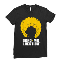 Send Me Location Papakha Hat Ladies Fitted T-shirt | Artistshot