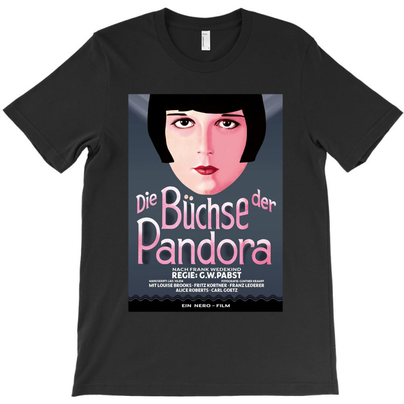 Pandora's Box - German Film Poster For The Silent Film Directed T-shirt | Artistshot