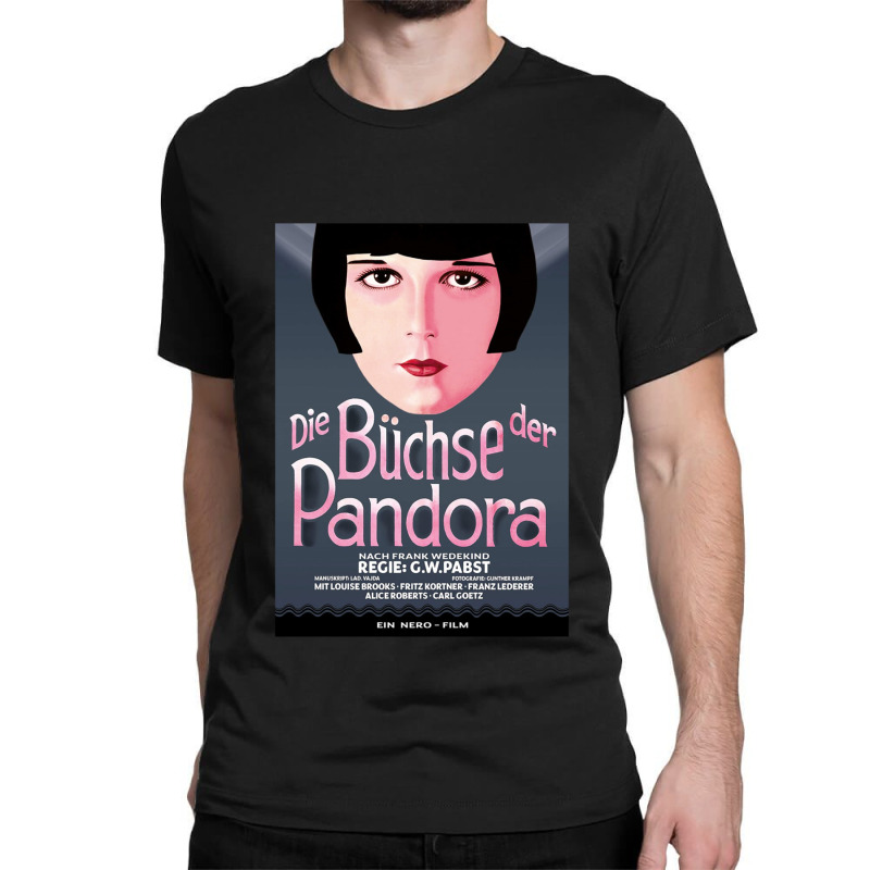 Pandora's Box - German Film Poster For The Silent Film Directed Classic T-shirt | Artistshot