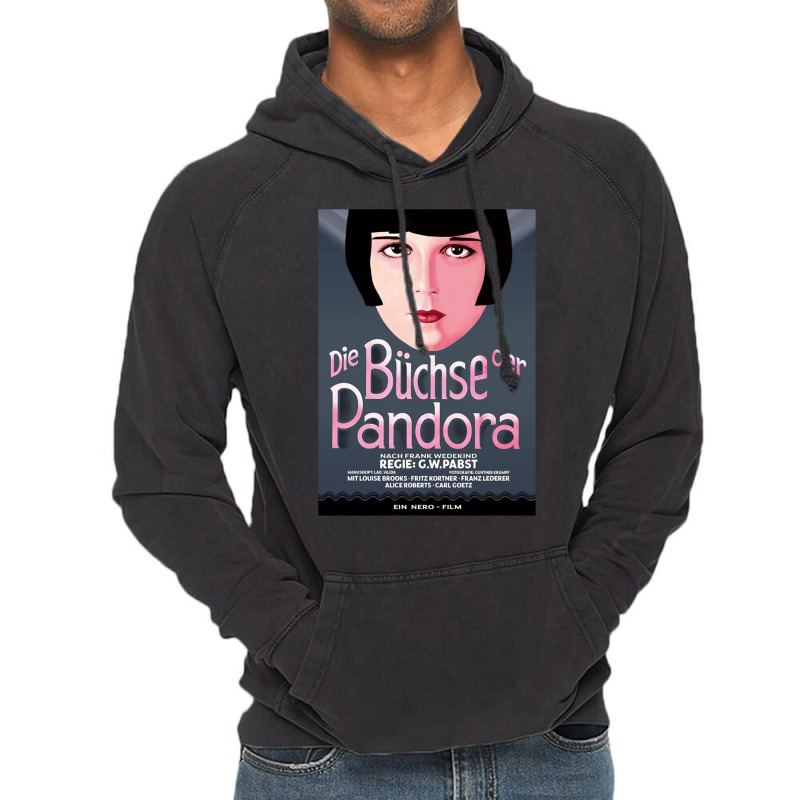 Pandora's Box - German Film Poster For The Silent Film Directed Vintage Hoodie | Artistshot