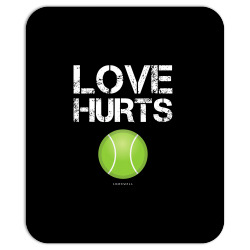 Custom Tennis Player Gifts Love Hurts Funny Tennis Shirts Round Patch By  Jinxpenta - Artistshot