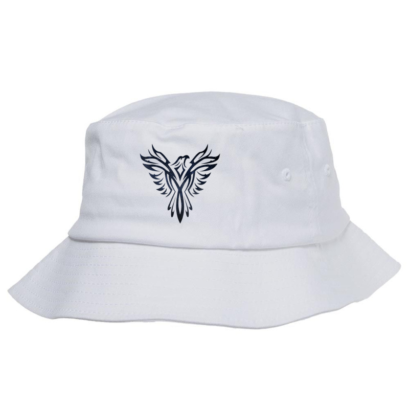 Night Sky Stars Phoenix Mythical Bird Rising Born Again Bucket Hat by JaronKennedy | Artistshot