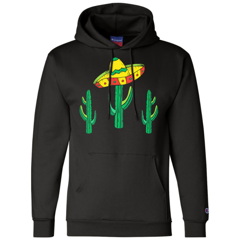 Cactus T  Shirt Mexican Sombrero Hat Cactus T  Shirt Champion Hoodie | Artistshot