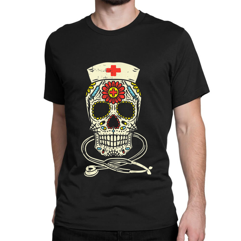 Bullies Skull T-Shirt | Bullies Candy Skull White Tee Shirt 4X Large