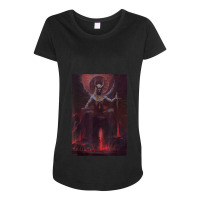 Occult Gothic Dark Satanic Unholy Witchcraft Grunge Emo Goth Maternity Scoop Neck T-shirt | Artistshot