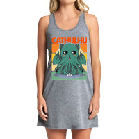 Cathulhu Cat Tentacle Large Old Cat Premium Tank Dress | Artistshot