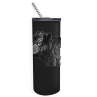 Bullheaded Cow Lover Funny Country Farm Style Sarcasm Skinny Tumbler | Artistshot