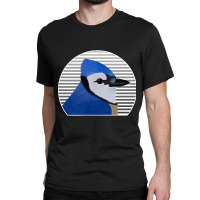 Blue Jay Bird Birder Birdlover Birdwatcher Animal Biologist Classic T-shirt | Artistshot