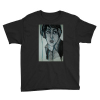 Paul With Headphones Youth Tee | Artistshot