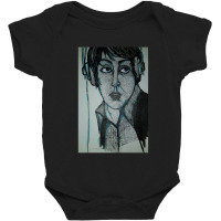 Paul With Headphones Baby Bodysuit | Artistshot